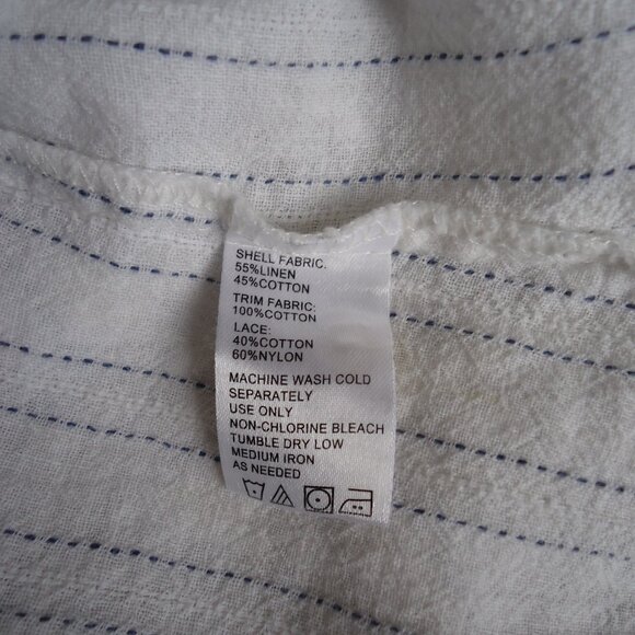 Anthropologie Isabella Sinclair Top M Lace - Picture 9 of 9